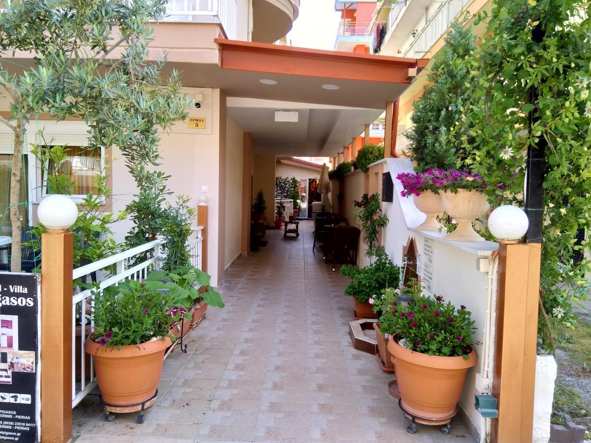 Hotel Villa Pigasos Paralía Екстериор снимка